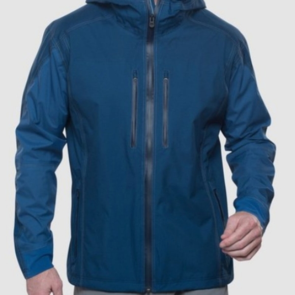 Kuhl Jackets & Coats Kuhl Jetstream Dark Blue Rain Jacket Size